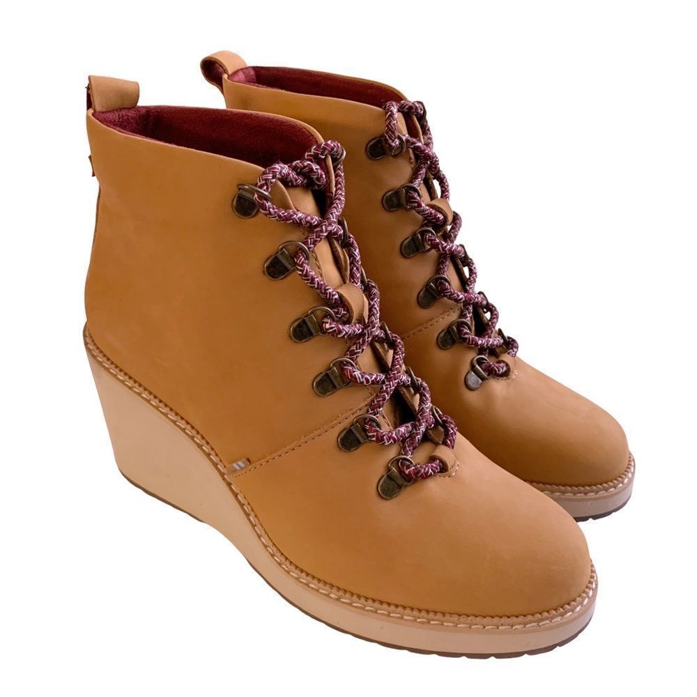TOMS Melrose Wedge Boot!